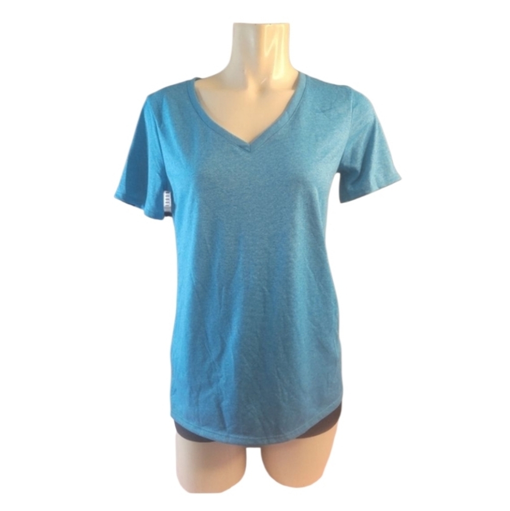 Nike Dri-fit Blue V-Neck Women's Top